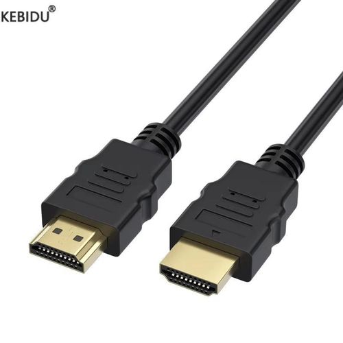 Plug & Play Universal 1.5M Metre High-Speed HDMI Cable- HDMI to HDMI Cable- Black