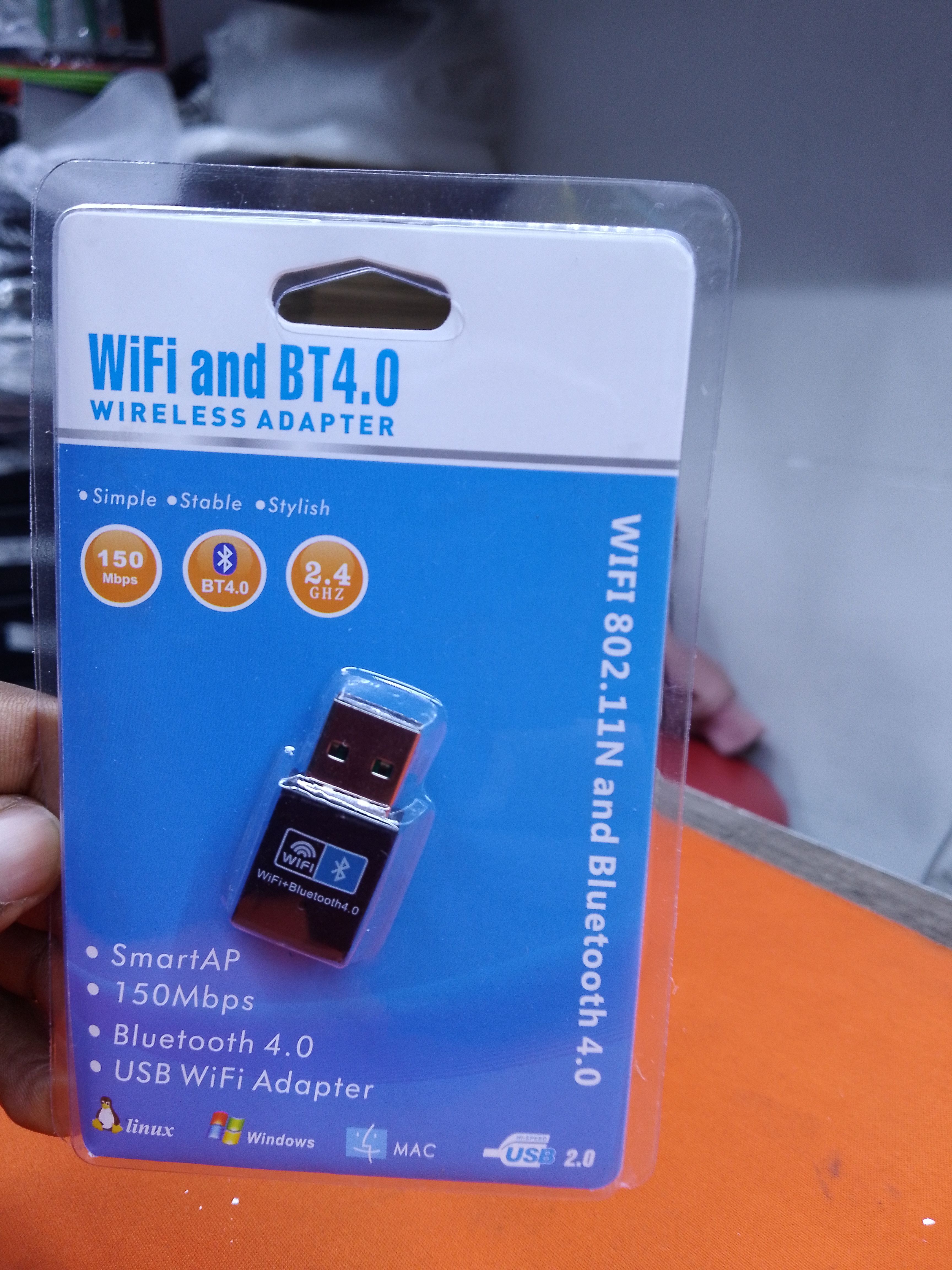 USB Bluetooth + WIFI Adapter, Bluetooth Receiver, Bluetooth Dongle wireless dongle