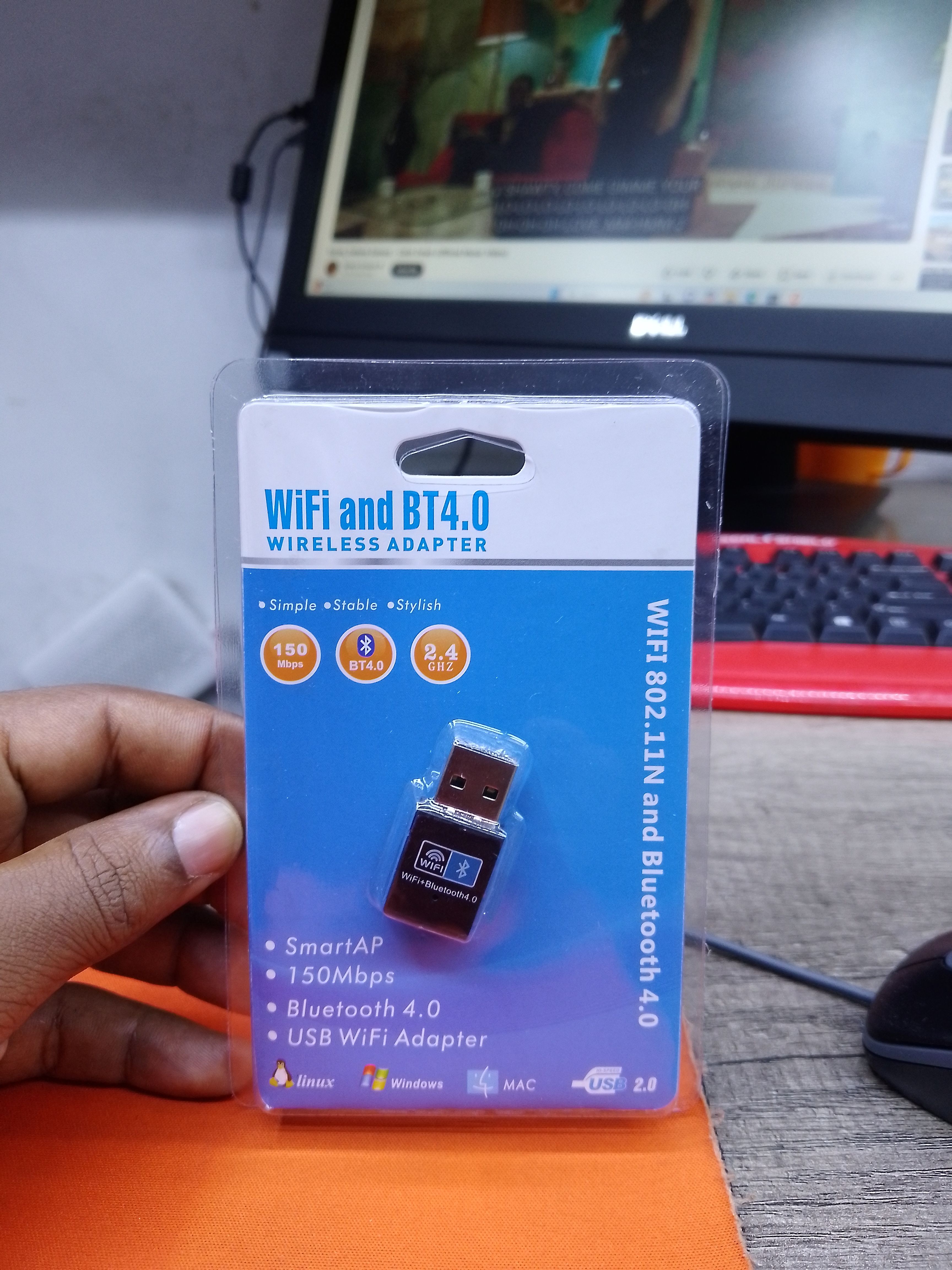 USB Bluetooth + WIFI Adapter, Bluetooth Receiver, Bluetooth Dongle wireless dongle