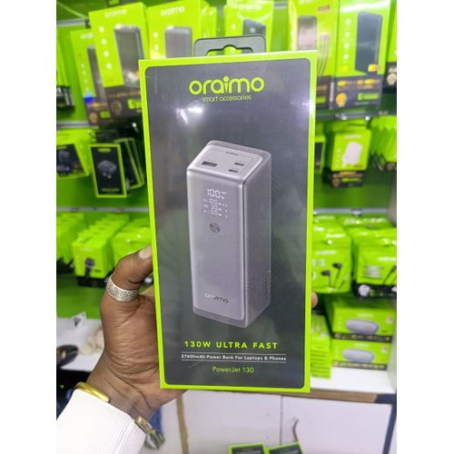 Original Oraimo PowerJet 130 OPB-727SQ 27600mAh 130W Power Bank