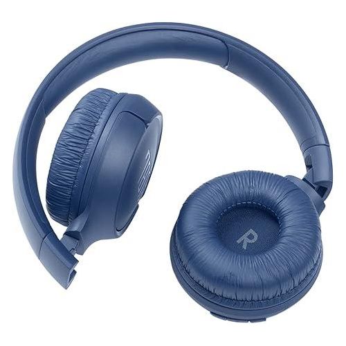 JBL Tune 510BT Wireless On-Ear Headphones with Bluetooth 5.3, Deep Bass, Built-In Mic, and Foldable Design