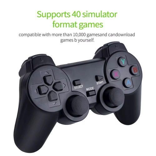 Retro M8 4K Gaming Console Stick – 64GB Or 32GB Storage, Built-in 10000/3550 Games, 2.4GHz Wireless Controllers – Supports PS1, GBA, Arcade Classics, TV HDMI Output-M8 Retro HD 4K TV Video Game Stick