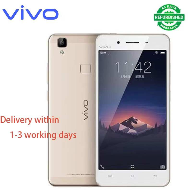 Refurbished Phone VIVO V3 Max 32GB 5.5 inch 13MP+8MP 3000mAh Dual sim Smartphone