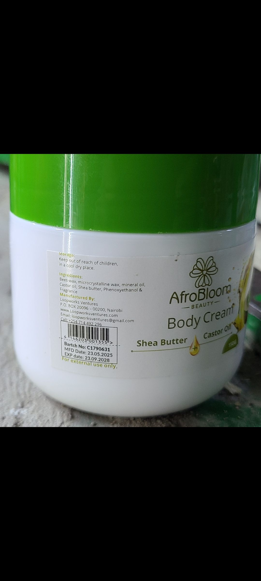 AFROBLOOM
OFFER.. OFFER
BEAUTY
BODY BALM
Shea Butter Castrol Oil.