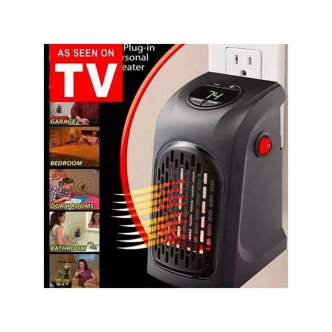 Portable Room Heater With Automatic Timer Digital LED Display