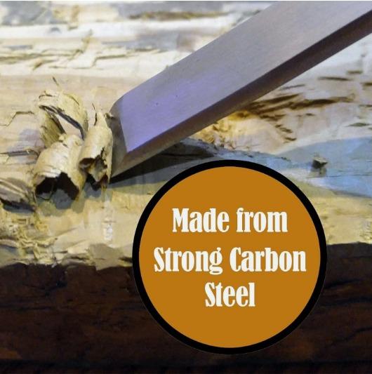 Rossel-12 Pieces  Professional Wood Carving Hand Chisel Tool Set  and Woodworking Gouges Steel