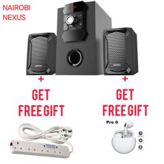AILYONS 2.1 CH SUBWOOFER HOMETHEATRE SPEAKER SYSTEM BLUETOOTH/USB/FM + FREE 4WAY EXTENSION + FREE RECHARGABLE EARBUDS,BUY TODAY AND GET FREE DELIVERY TO YOUR DOORSTEP. KILIMALL THE HOME OF GREAT BRAND