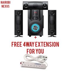 Vitron V641 3.1Ch Bluetooth Speaker System, 12V (1YR WRTY) + Free 4Way Extension. Buy Today And Get Your Gift