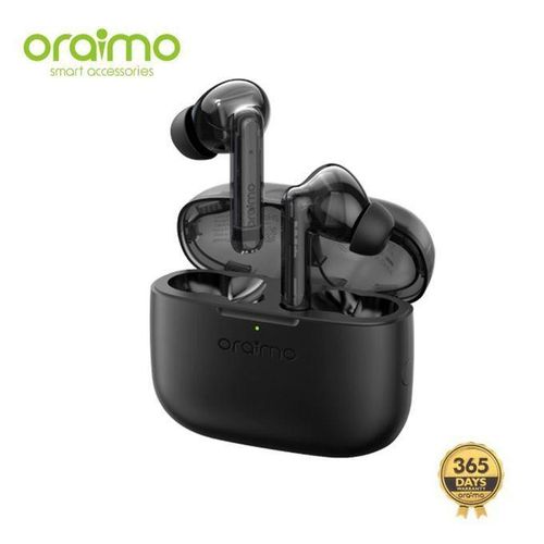 Oraimo FreePods Lite ENC True Wireless Earbuds - Black + FREE DELIVERY TODAY