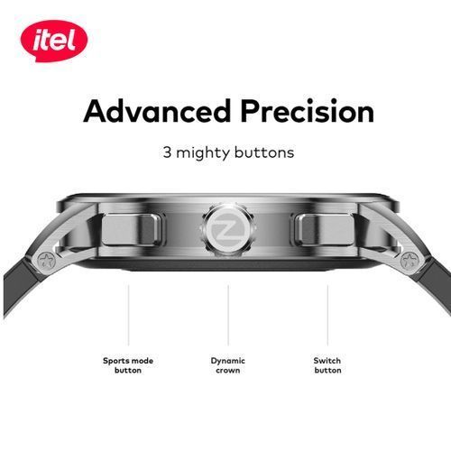 {Free BudsAir} Itel Horizon Smartwatch itel ISW-N8 Fitness Tracker Watch itel 1.83” Full Touch Smartwatch itel Horizon N8 Health Monitoring Watch itel Waterproof Bluetooth Smart Watch