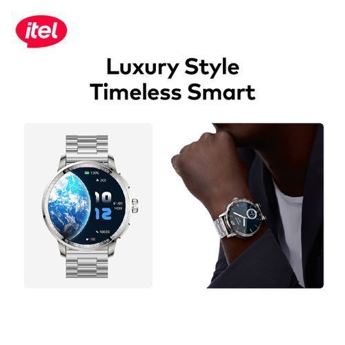 {Free BudsAir} Itel Horizon Smartwatch itel ISW-N8 Fitness Tracker Watch itel 1.83” Full Touch Smartwatch itel Horizon N8 Health Monitoring Watch itel Waterproof Bluetooth Smart Watch