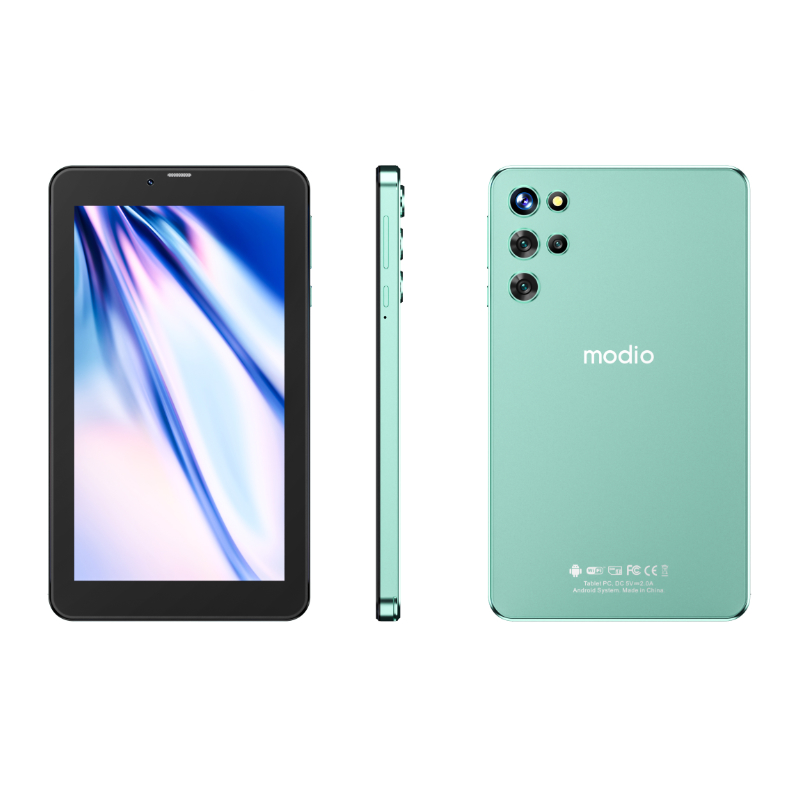 {Random color} Brand New Modio M129 Tablet PC, Display 8"inch, Memory 512GB ROM + 8GB RAM, Battery 5000mah, Camera 8mp+5mp, Dual SIM, Flip case, Keyboard & Touch pen TABLET!!