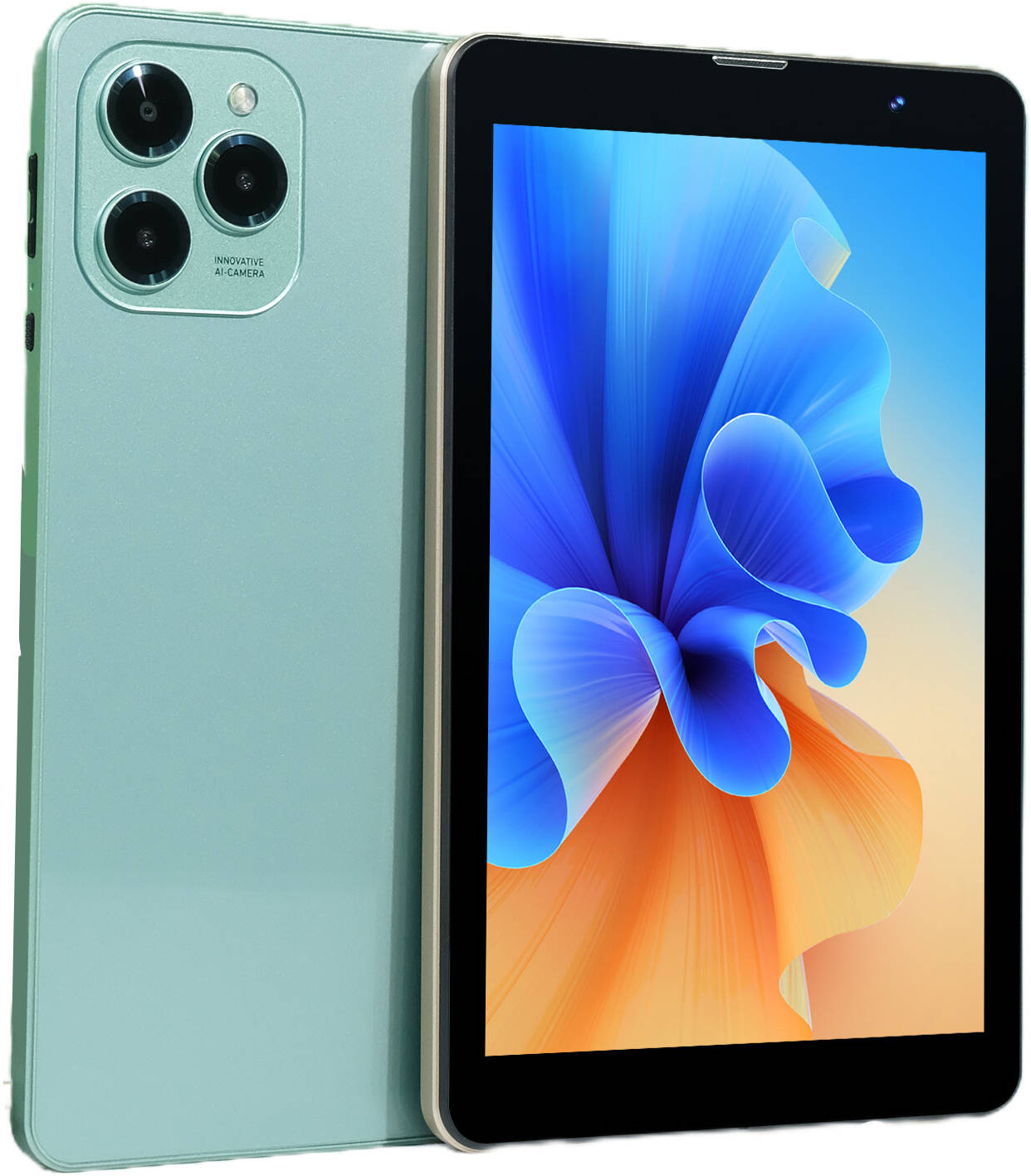 {Random color} Brand New Modio M129 Tablet PC, Display 8"inch, Memory 512GB ROM + 8GB RAM, Battery 5000mah, Camera 8mp+5mp, Dual SIM, Flip case, Keyboard & Touch pen TABLET!!