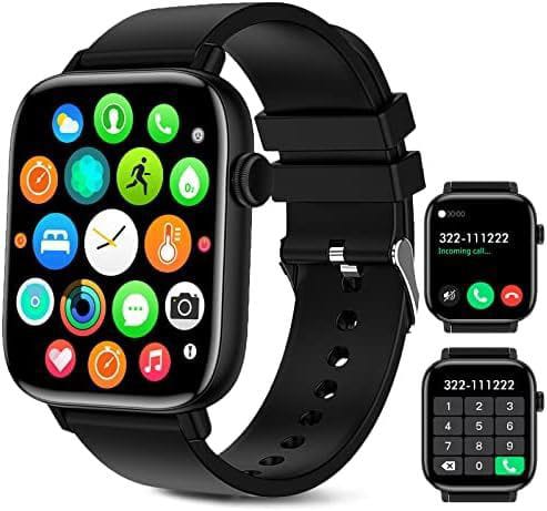 Oraimo Watch 5 Smartwatch - 2.01" HD Display, Bluetooth Calling, AI Voice Assistant, 120+ Sports Modes, Heart Rate & SpO₂ Monitoring, IP68 Waterproof, Long Battery Life