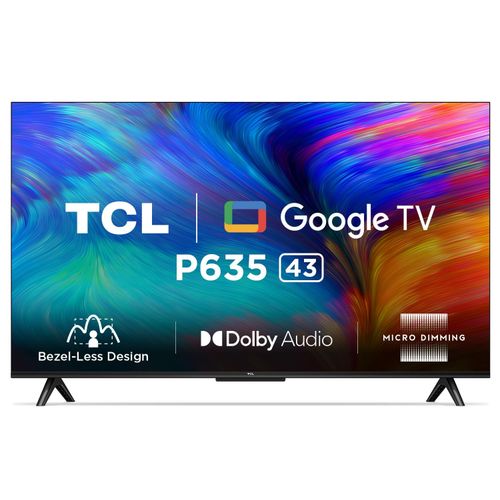 TCL 55" Inch 4K Dolby Vision Atmos Onkyo 2.1CH Slim & Uni-body Google TV - YOUTUBE,NETFLIX-BLUETOOTH (12 MONTHS WRTY)