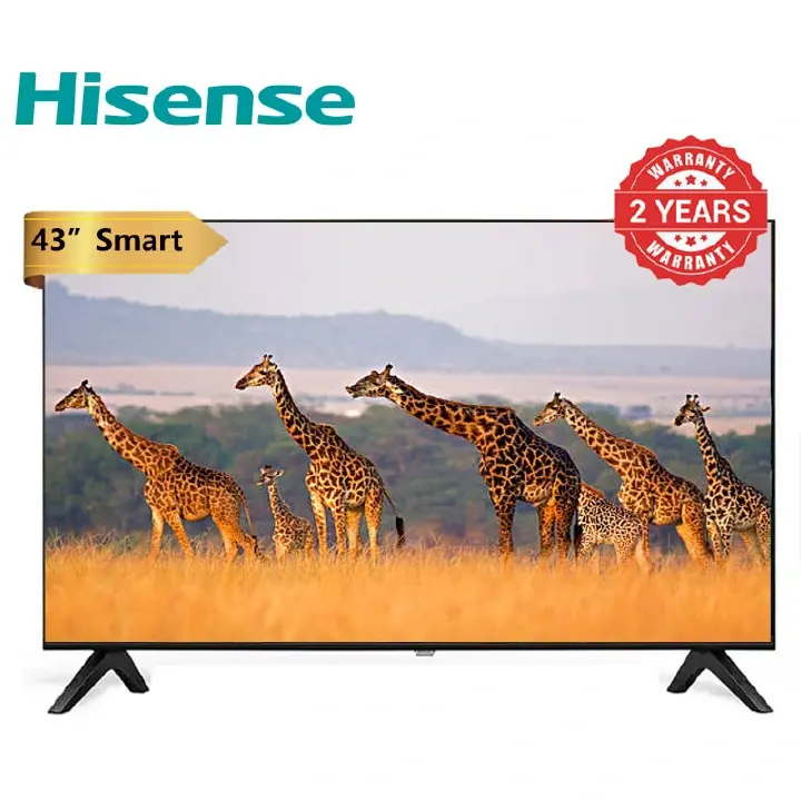 Hisense 43A4KKEN 43'' inch,A4 Model- Smart & Digital FHD,Frameless LED TV (2 yrs warranty)