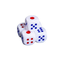 5 Pcs Big Rolling Playing Dice Game for  adult games and kids