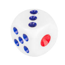5 Pcs Big Rolling Playing Dice Game for  adult games and kids