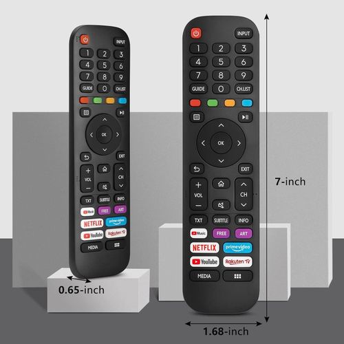 Universal Replacement for Hisense-VIDAA-TV-Remote, New Upgraded Infrared Hisense Remote Control