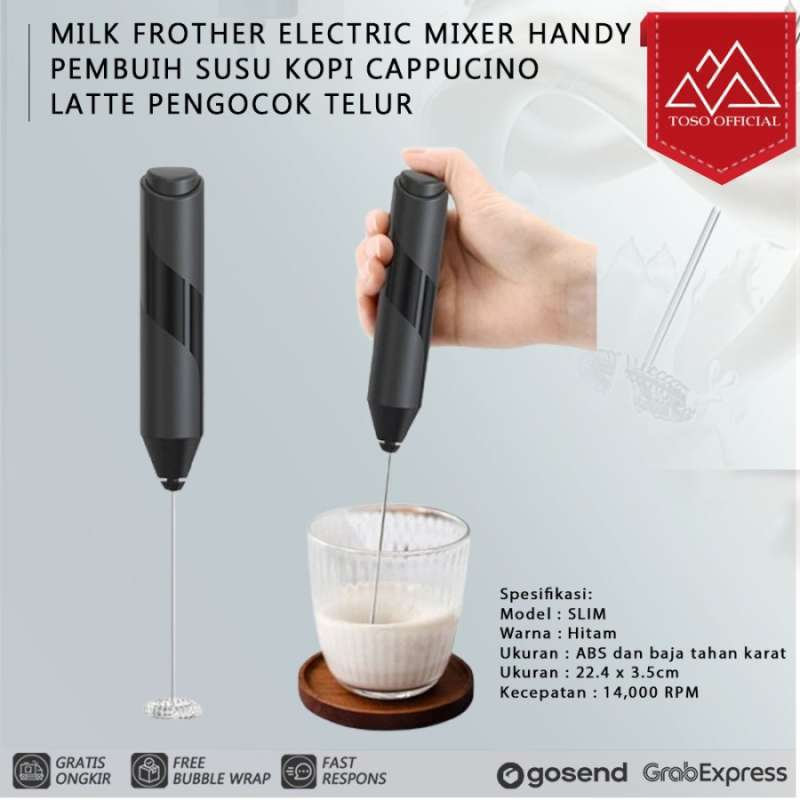 Whisk Frother Coffee Milk Foamer Egg Beater.Create rich and creamy froth in seconds with this Handheld Milk Frother. Perfect for coffee, lattes, cappuccinos, and hot chocolate, this compact frother is