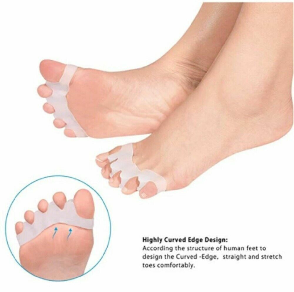 Five Toes Forefoot Pads For High Heels Metatarsal Pads Foot Cushion Half Insoles Inserts