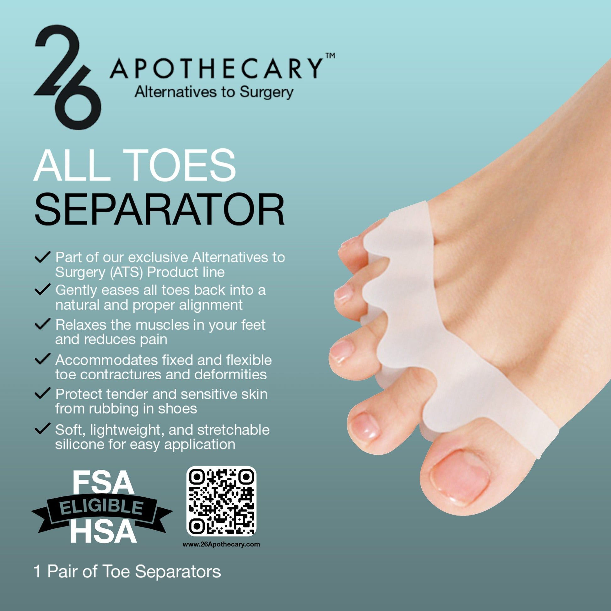 Five Toes Forefoot Pads For High Heels Metatarsal Pads Foot Cushion Half Insoles Inserts