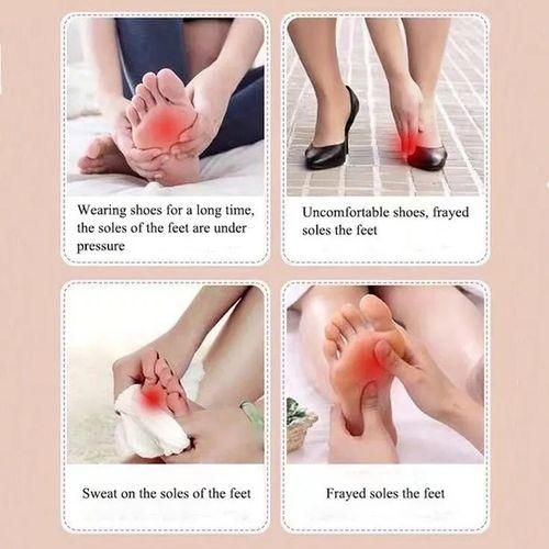 Five Toes Forefoot Pads For High Heels Metatarsal Pads Foot Cushion Half Insoles Inserts