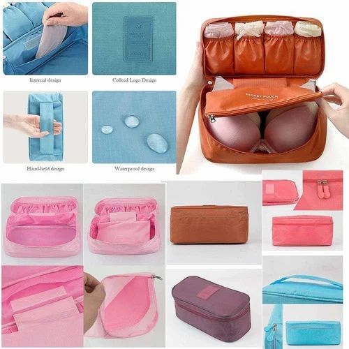 Travel Underwear Storage Bag Travel Pouch Bra Bag Lingerie storage Organizer