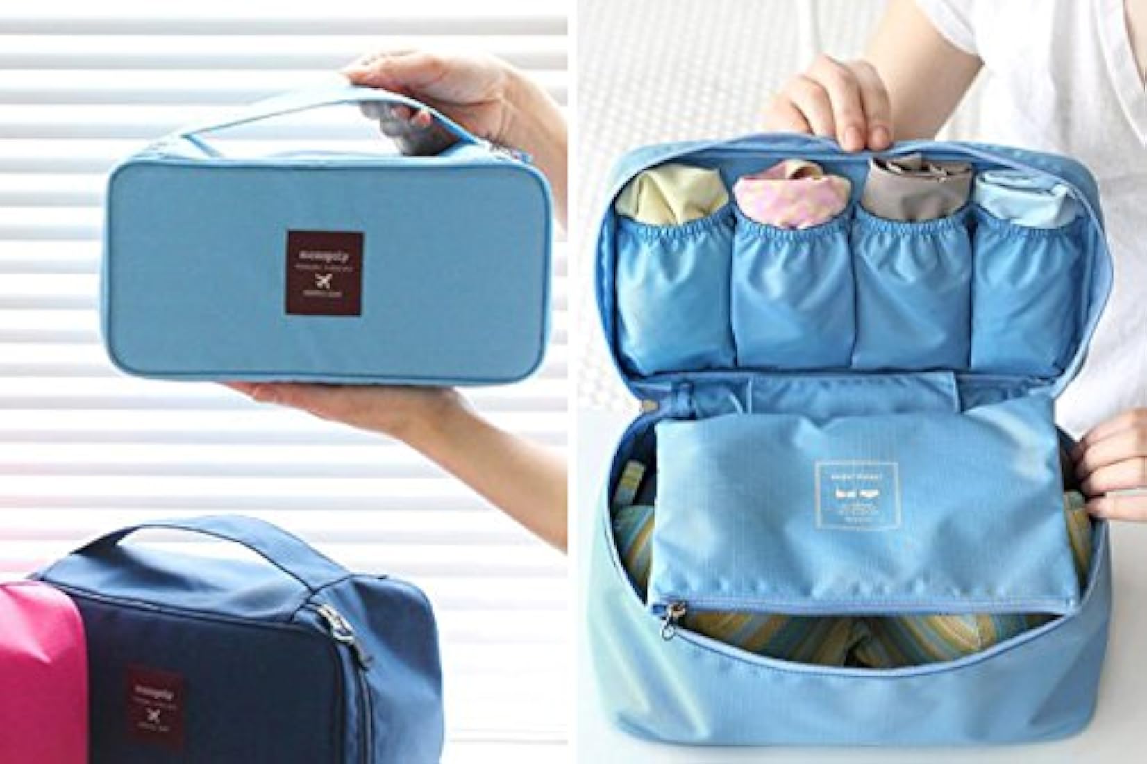 Travel Underwear Storage Bag Travel Pouch Bra Bag Lingerie storage Organizer