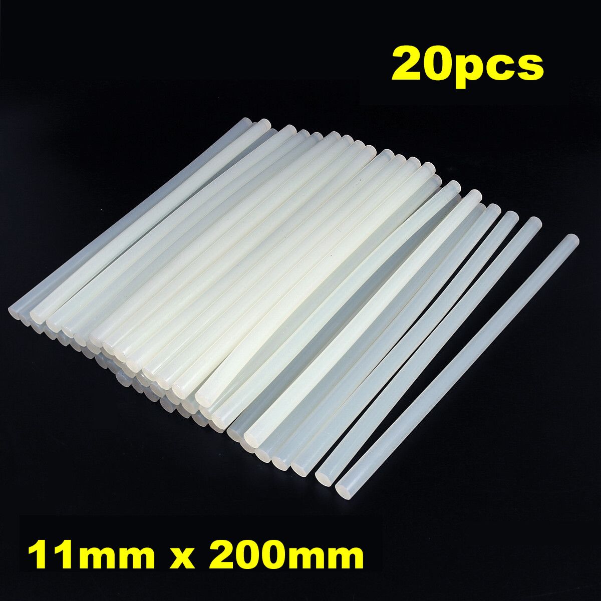 20 Pieces 7 Mm Glue Sticks Recommended For 10/15/20 Watts Glue Gun