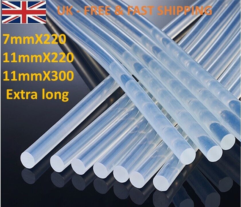 20 Pieces 7 Mm Glue Sticks Recommended For 10/15/20 Watts Glue Gun