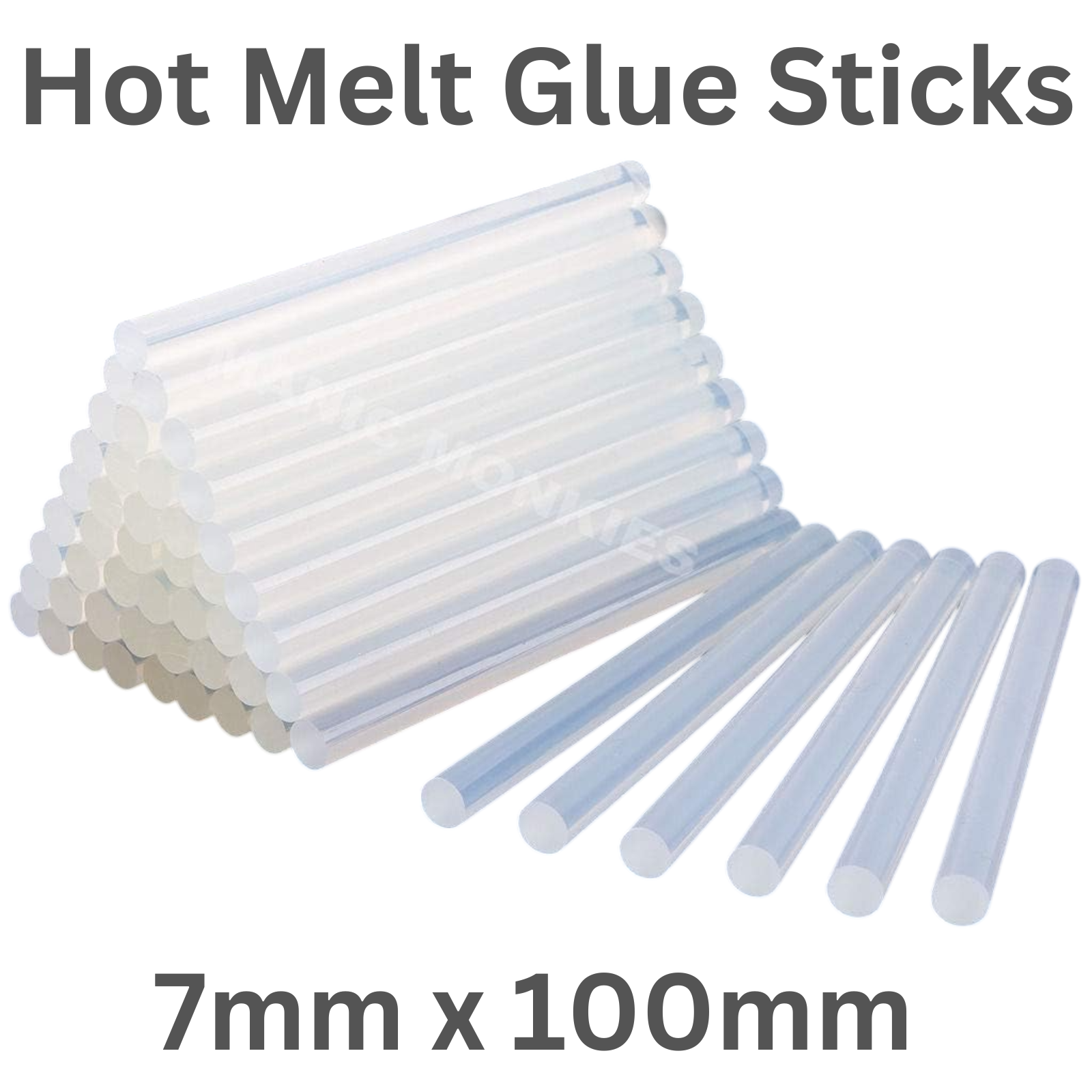 20 Pieces 7 Mm Glue Sticks Recommended For 10/15/20 Watts Glue Gun