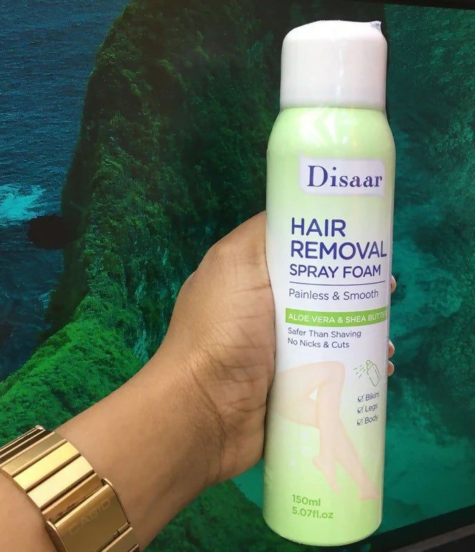 Disaar Hair removal spray foam not permanent body hair removal armpit private parts for men and women