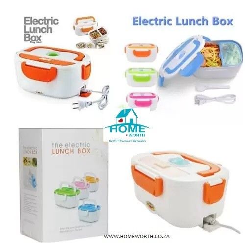 Electric Heated Lunch Box Food Warmer With Partitions. It has a ventilation system that helps keep food fresh and is made with high temperature resistant material.