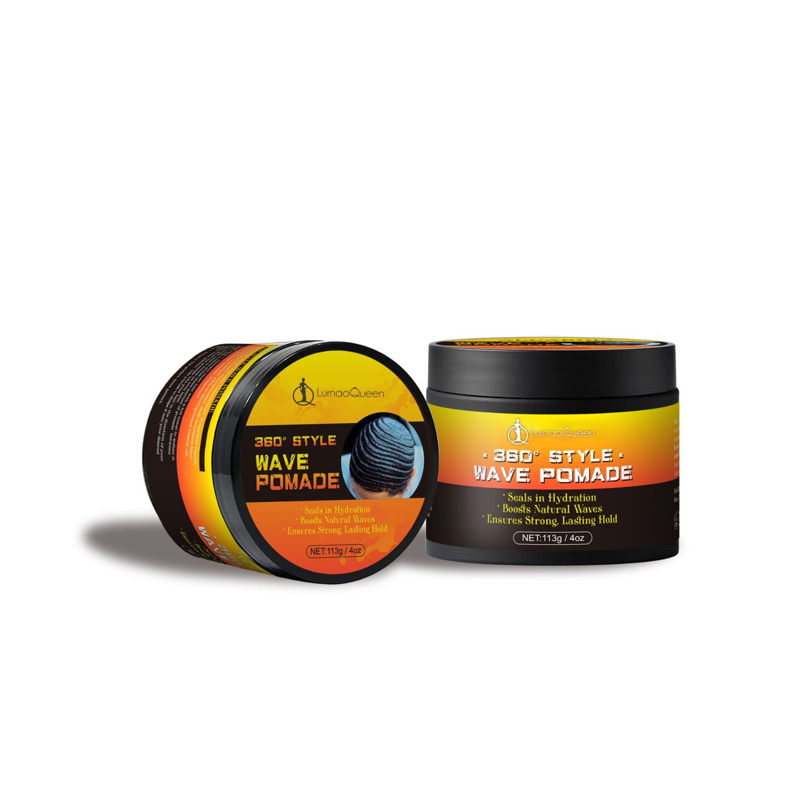 360 Style Wave Control Pomade provides superior hold.Enhances the natural waves in short hair styles.Contains natural ingredients like shea butter and coconut oil to nourish the scalp and add shine.