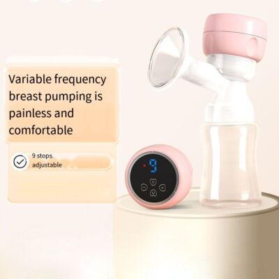 Single Portable Electric Breast Pump – Intelligent High Suction, Painless & Silent Breast Milk Extractor it helps new mothers express milk quickly, efficiently, and painlessly.