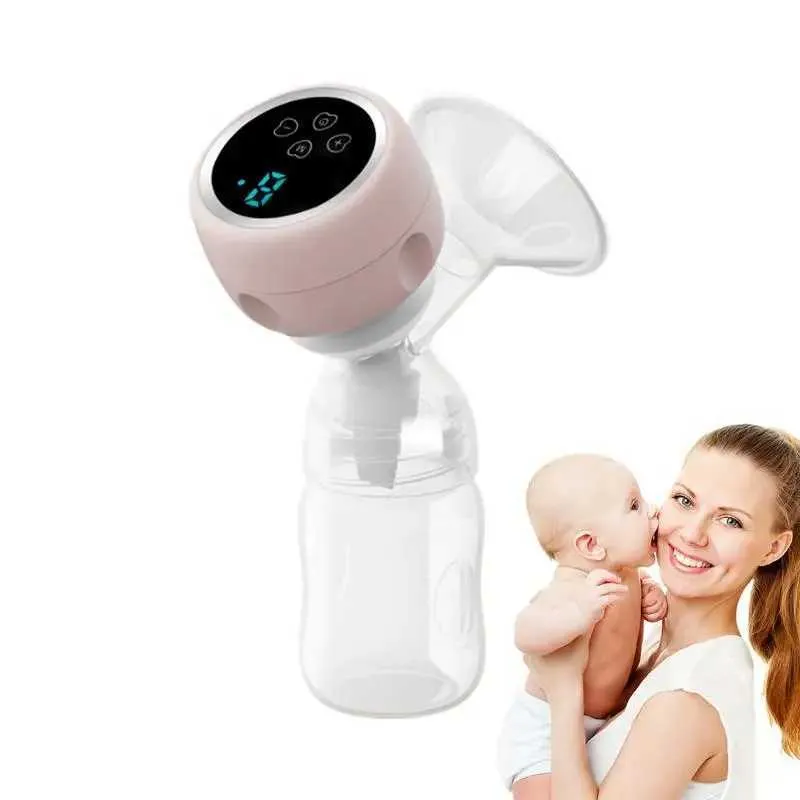 Single Portable Electric Breast Pump – Intelligent High Suction, Painless & Silent Breast Milk Extractor it helps new mothers express milk quickly, efficiently, and painlessly.