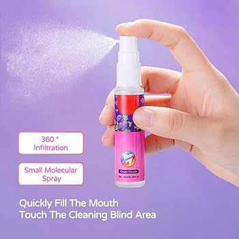 Disaar Probiotic Mouth Spray Fresh Breath Grape Flavor -20ml It is used to prevent and eliminate bad breath, makes the breath fresh, leaves a pleasant coolness trip.Does not contain sugar and alcohol.