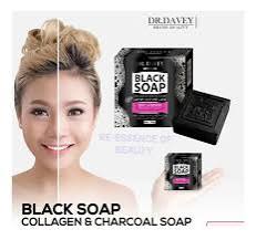 DR RASHEL Black soap with Activated charcoal and collagen 100g isto remove blackheads and bleaching and tighten pores and removing acne. Order for this Dr Rashel Collagen & Charcoal Black Soap