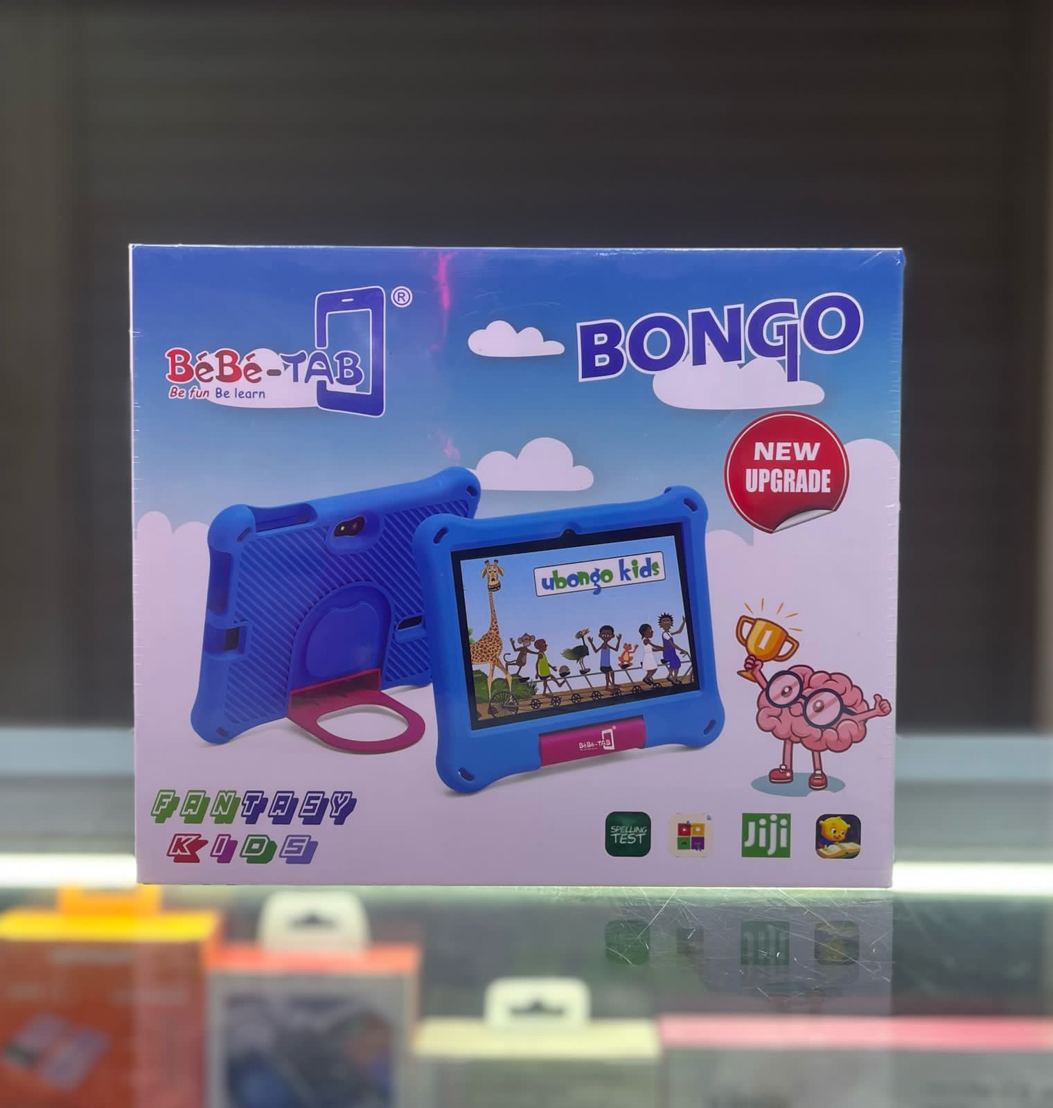 BRAND NEW Bebe Kids tablets 
6 GB RAM+256GB ROM 
7inch Screen display 
BeBe-Tab BONGO Kids Tablet is a fun and educational tablet designed specifically for children.