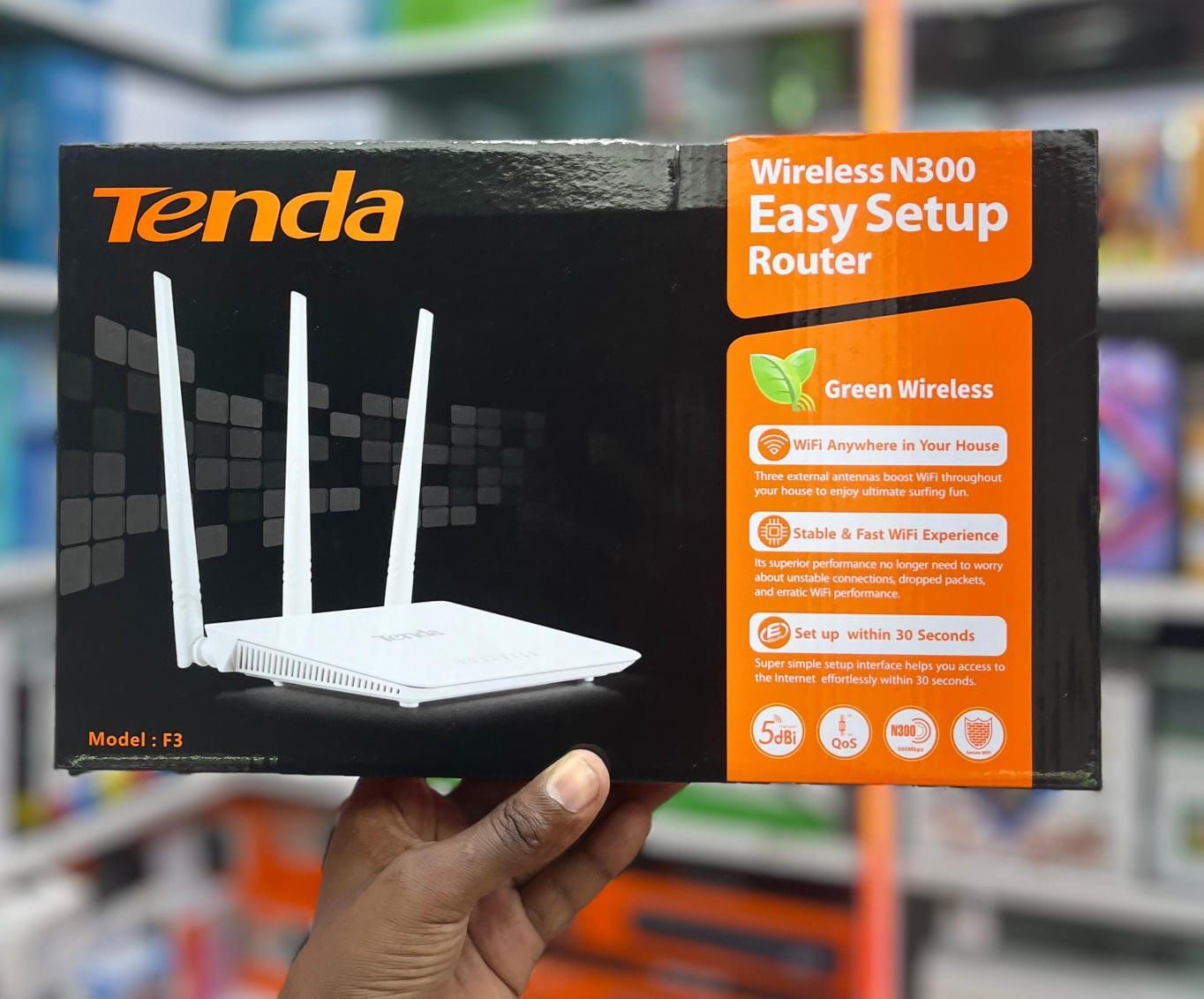 TENDA WIFI ROUTER N300