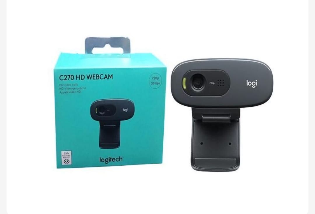LOGITECH C270 HD WEBCAM
720P 30 FPS