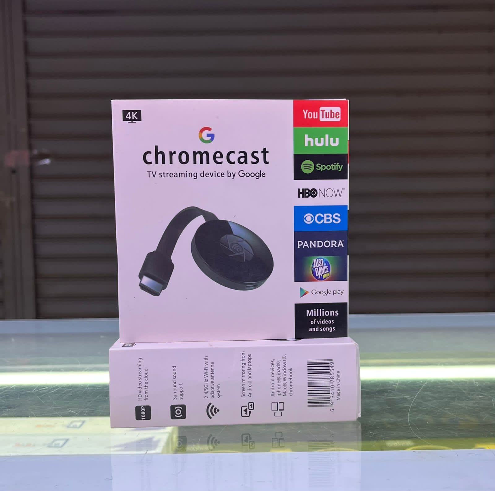 Best price for 4K CHROMECAST TV STREAMING DEVICE BY GOOGLE Color-Black ...