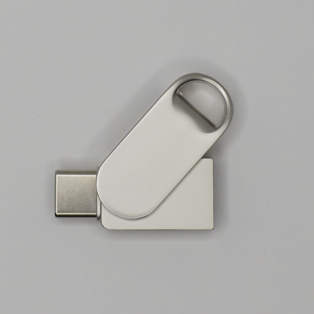 Dual Type C OTG and USB A 3.2 Flash Drive 64GB, 2 in 1 Thumb Drives USBC Memory Stick Data Srorage for Smartphone/Tablet/Laptop/Speaker