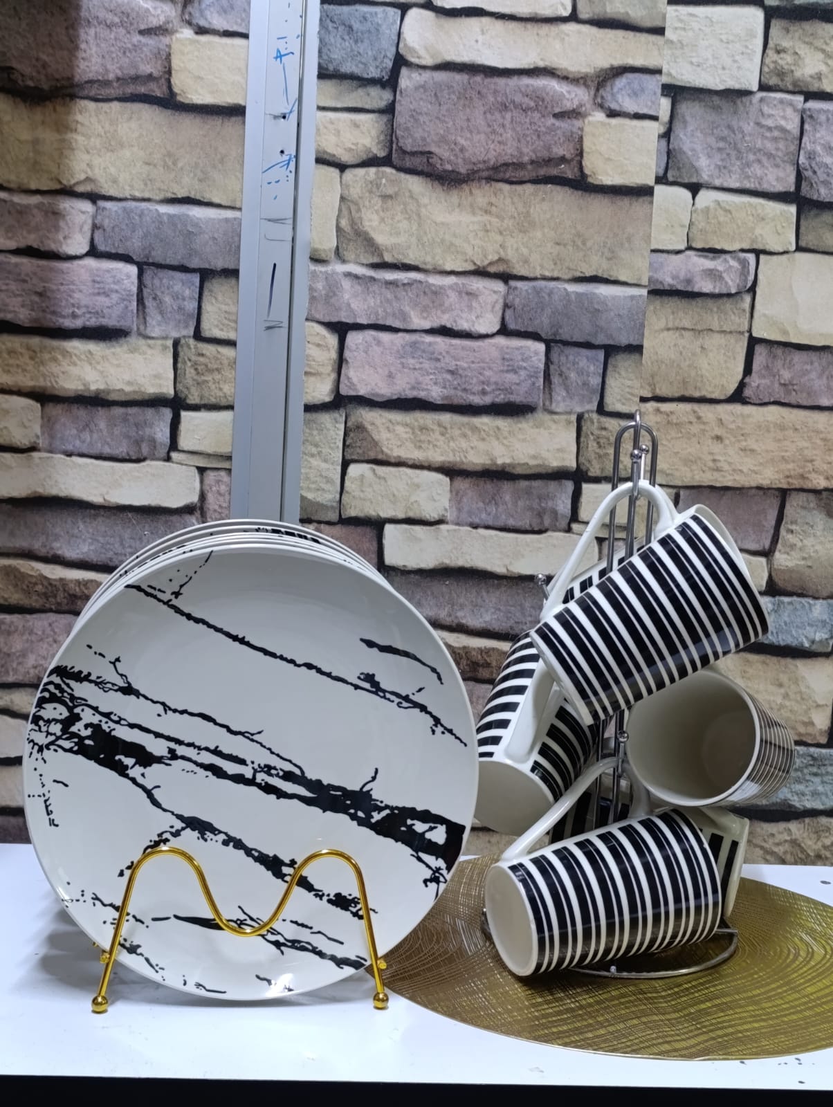 Verve Culture Moroccan Safi Couscous Platter Diamond