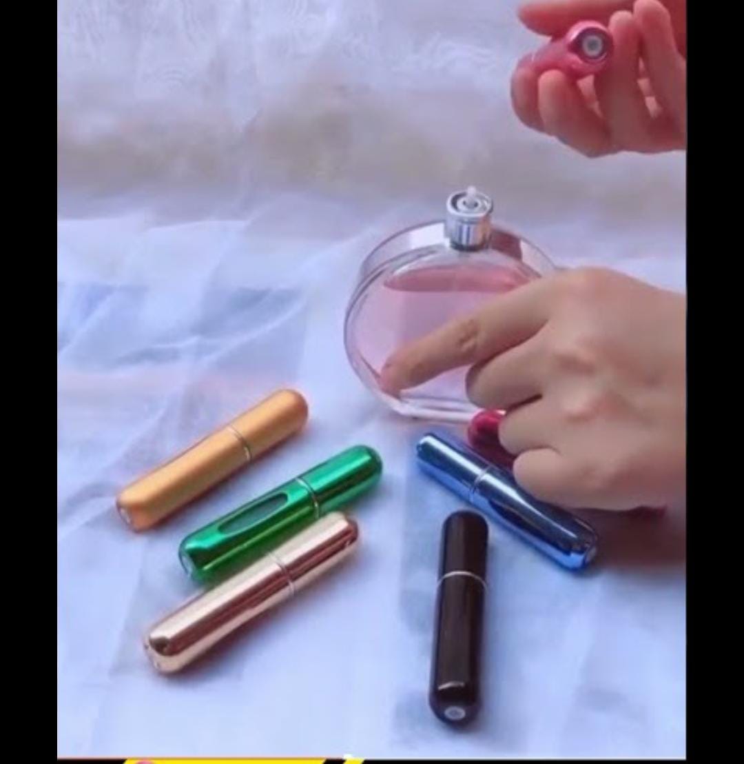 Mini Portable Travel Refillable Cologne Perfume Sprayer Atomizer Bottles