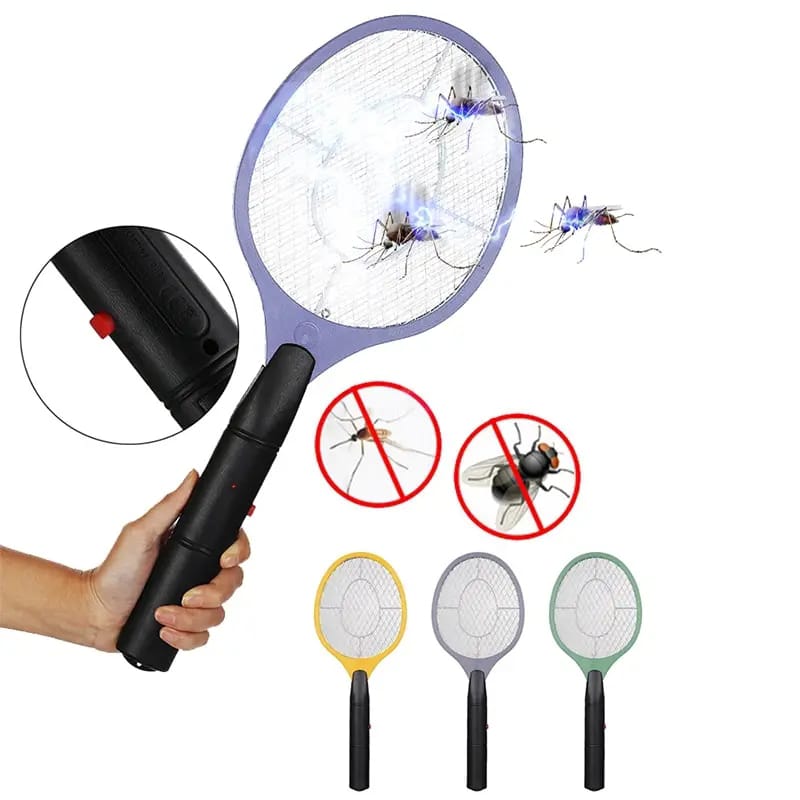 Fly swatter/killer insect handheld anti mosquito repellent racket for mosquito and flies.