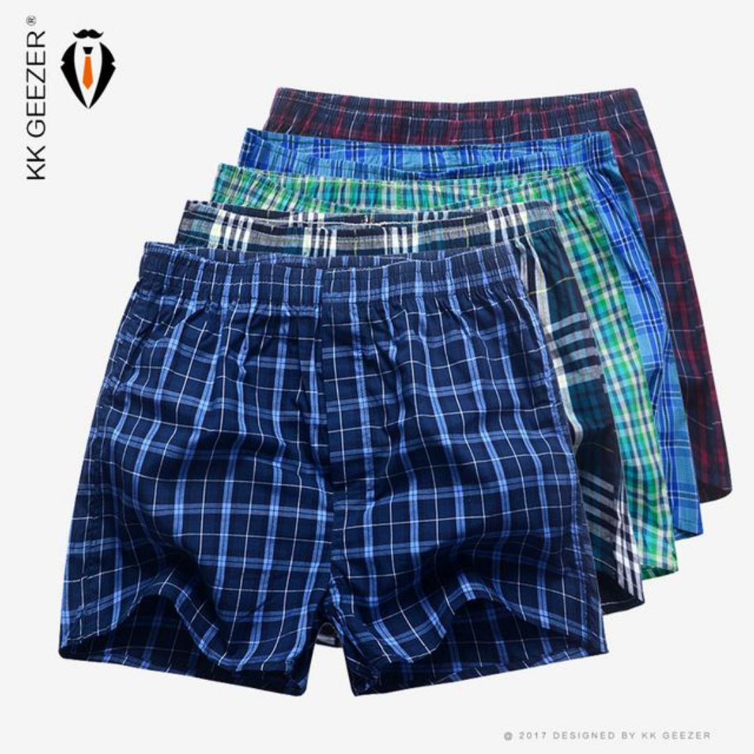 HIGH QUALITY BOXER BRIEFS PURE COTTON ALL SIZE PRINTED MEN BOXERS