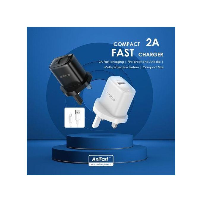Oraimo 2A Fast Charging Original Charger Type C Normal Charger