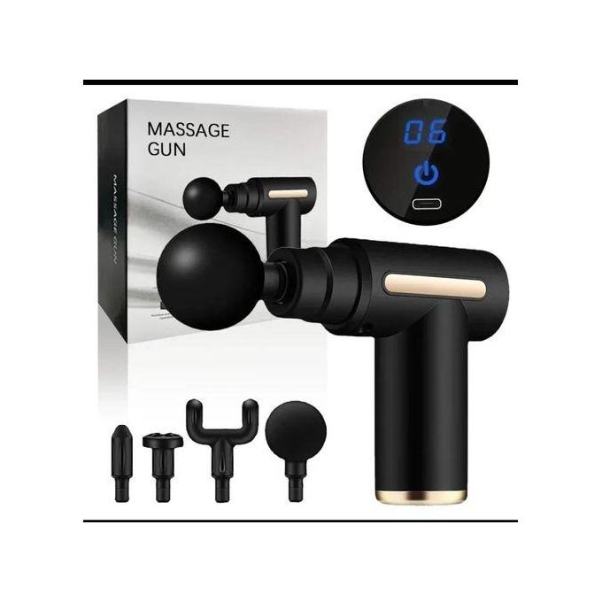 Electric Massager Handheld Massager Gun Neck Vertebra Back Muscle Massage Body Massager Pain Relief